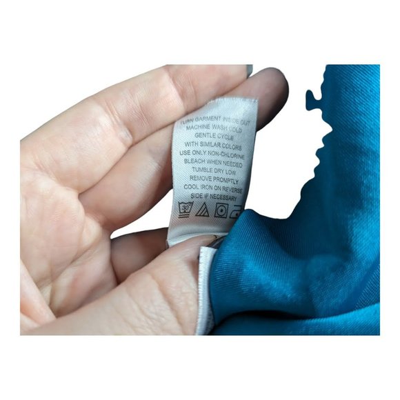 Dollie & Me Blue & Black Long Sleeve Dress Size 8 - Picture 11 of 11